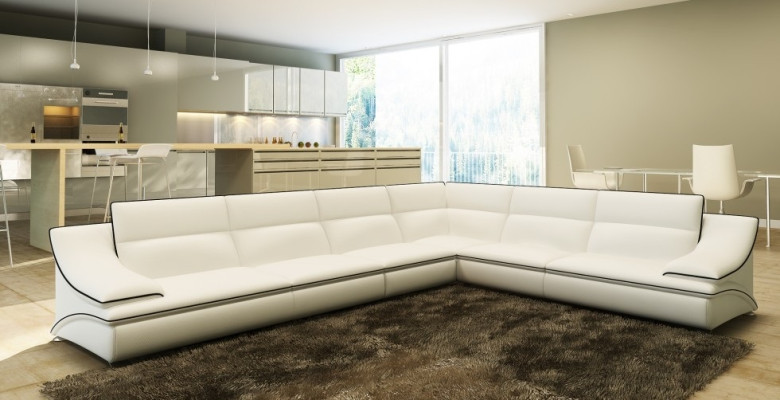 Hoekbank Bekledingstel Bank Sofa Zithoek Stof Leer.