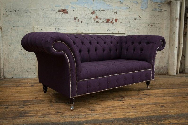 2+1 Bankstel Chesterfield Textiel Sofa Banken Bekleding Set Garnituren