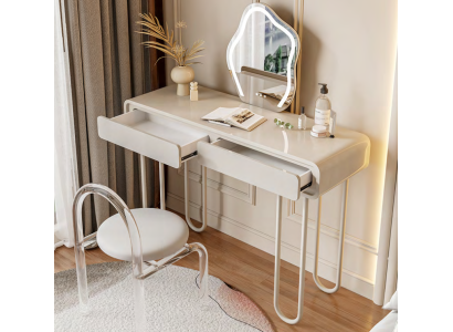 Witte make-uptafel met laden Kaptafel Luxe make-uptafel