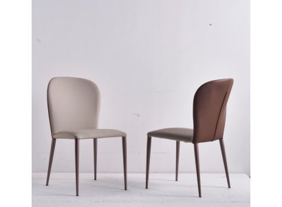 Eetkamermeubels Ontwerper Beige Stoel Moderne Houten Meubelen Nieuwe Fauteuils