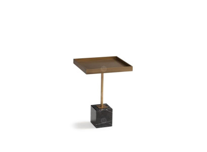 Groep bijzettafel salontafel koffietafel goud bijzettafel metalen 2-delig