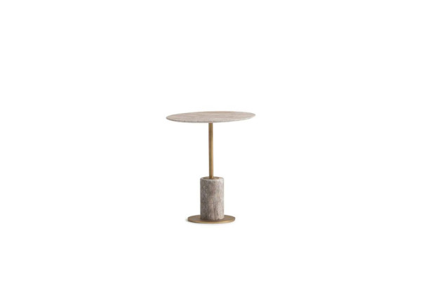 Garnituur woonkamer driezitsbank salontafels 4-delig stoffen bankstel beige hout