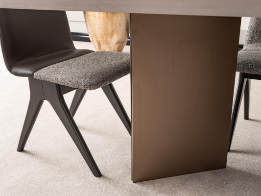 Eetgroep Eethoek Eetkamermeubelen Eettafel Eetkamer 7-delig Hout Grijs