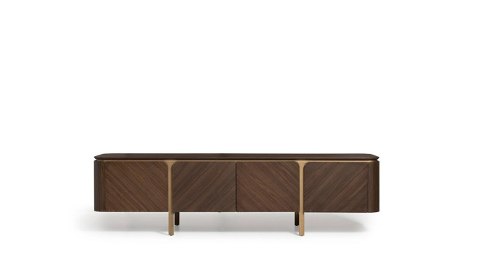 Sideboard RTV Lowboard TV stand tafel hout bruin woonkamer modern