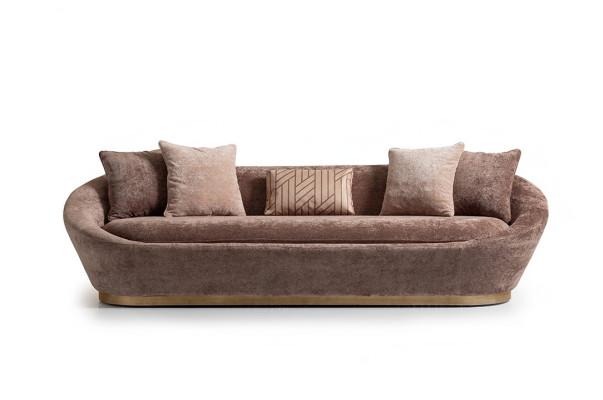Bankstel bankstel stoffen bank driezitter fauteuil beige bankstel set