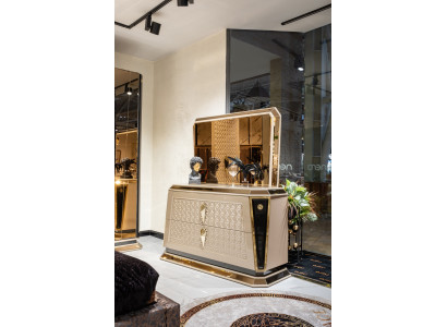 Slaapkamermeubels Modern Luxe Commode met Spiegel Ontwerp Inrichting