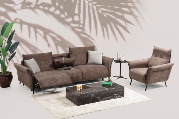 Stel woonkamer bank bank ontwerper modern bankstel luxe fauteuil nieuw
