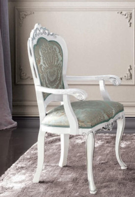 Klassieke stoelen Stoel Armstoel Houten stoel Eetkamerstoel Luxe houten meubelen Nieuw