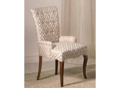 Ligstoel gestoffeerde stoel armleuning luxe fauteuil stoel stoelen woonkamer eetkamer