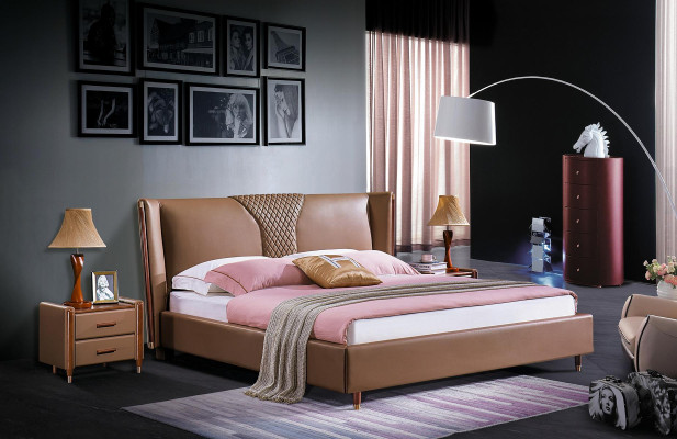 Bed Gestoffeerd Betaalbare Meubels Slaapkamer Tweepersoonsbed Luxe Bedden
