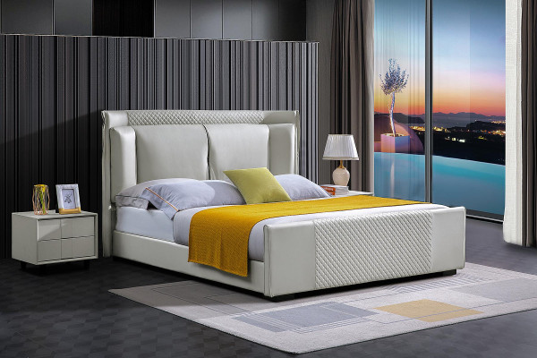 Bedden Bed Bed Gestoffeerd Ontwerper Hotel Tweepersoons Luxe Decoratie Ontwerp