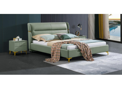 Bedbekleding Design Luxe Dubbele Hotelbedden Slaapkamer Luxe Groen
