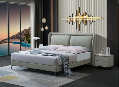 Luxe bed bekleding ontwerp tweepersoonsbedden huwelijks hotel slaapkamer textiel