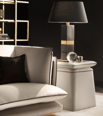 Designmeubelsbankbankstelbankbankstelbankstellen 4-delig set arredoclassic