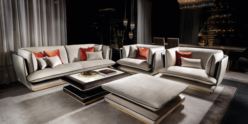 Sofagarnitur 311 Zitsbank Bank Bekleding Set Banken Bankstellen arredoclassic