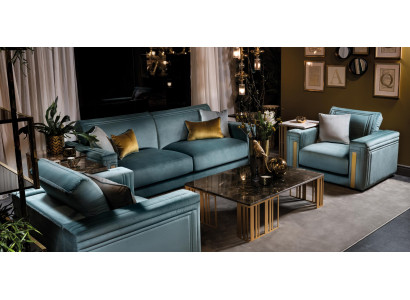 Bankstel 311 zits woonlandschap bank bank loungesofa stof garnituur banken textiel