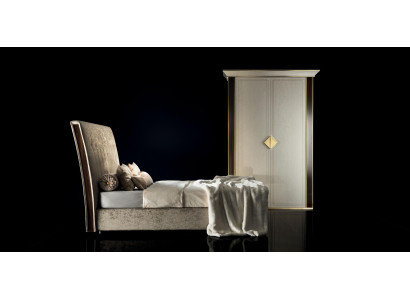 Compleet slaapkamerbed kast set bedden kledingkast arredoclassic 2-delig.