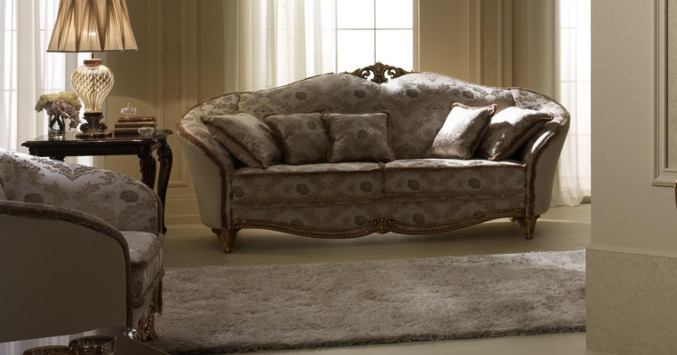 Bankstel, 3-zits + 1-zits klassieke woonlandschap bankstellen banken gestoffeerde bank