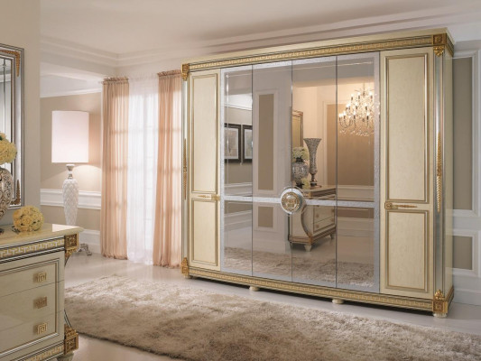 Kledingkast Slaapkamer Houten Kast arredoclassic Barok Rococo Kasten