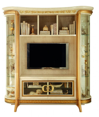 Woonkamer uitbreiding mediawand tv-meubel woonkamer barok rococo.