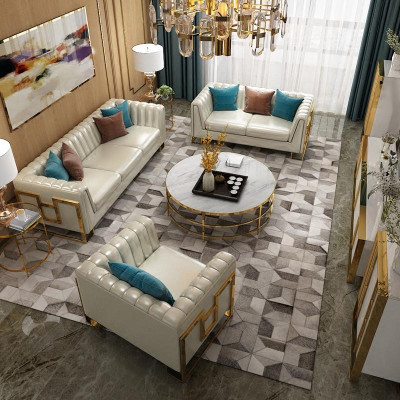 Sofa set 3+2+1 zits woonlandschap bank bank beklede set banken