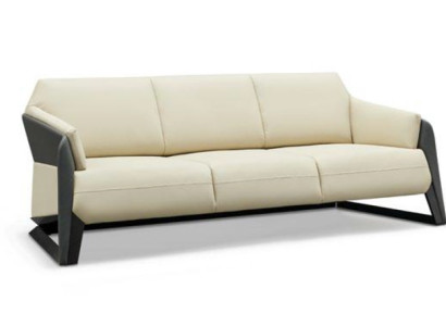Bank 3-zits bankstellen Bank Bankstel Moderne bankstellen Leren stoelen