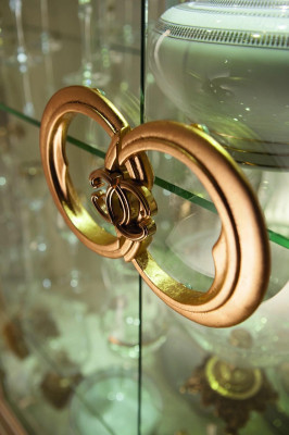 Vitrine kast Vitrines Woonkamer kasten Show Design Italiaanse meubels Nieuw