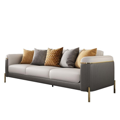 Sofaset 3-zits set Designbank Bekleding Banken Bank Modern Tafel Nieuw