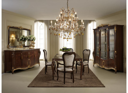 arredoclassic™ Luxe klassieke eetkamer + 4 stoelen stoel set garnituur
