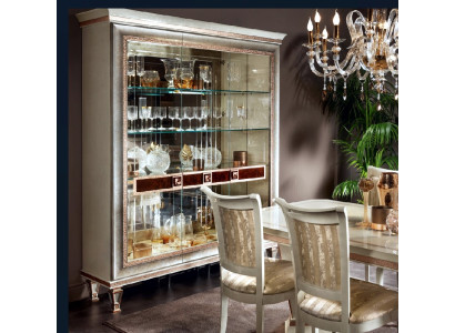 Vitrine kast Vitrines Woonkamer Kijkkasten Ontwerp Italiaanse meubelen Nieuw