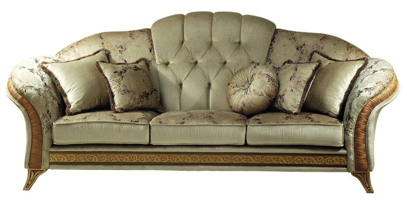 Slaapbank Bank 3-zits Groot bedfunctie Slaapbank Sofas Banken arredoclassic