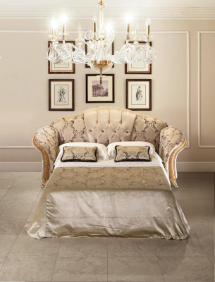 Slaapbank Bank 3-zits Groot bedfunctie Slaapbank Sofas Banken arredoclassic