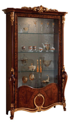 Luxe vitrine meubels woonkamer kast glazen vitrines designer kasten commode