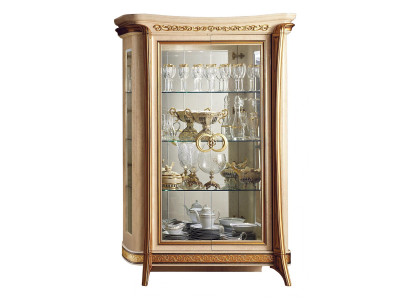 Ontwerp meubels Hout Klassieke stijl Barok Vitrine Italiaanse meubels Dressoir