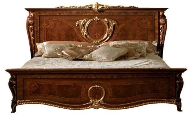 Italiaanse slaapkamermeubelen Gestoffeerde tweepersoonsbedden Luxe designbedden Huwelijk Nieuw