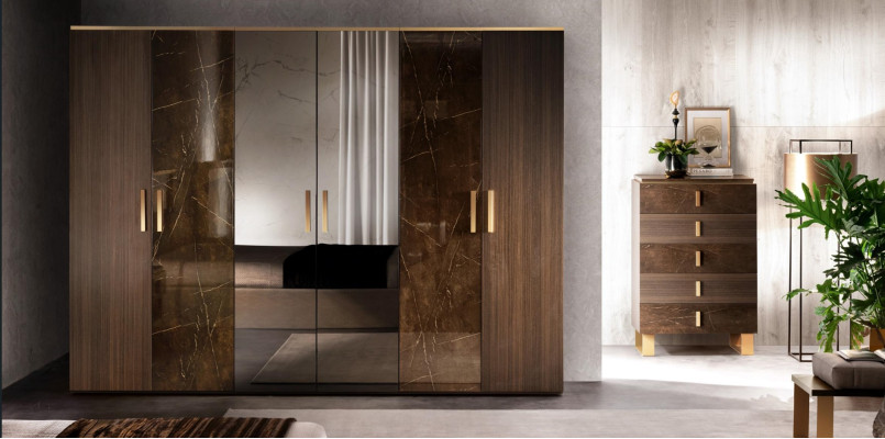 Luxe kledingkast Kledingkasten Ontwerper Hoogglans meubelen Wonen Hout Nieuw