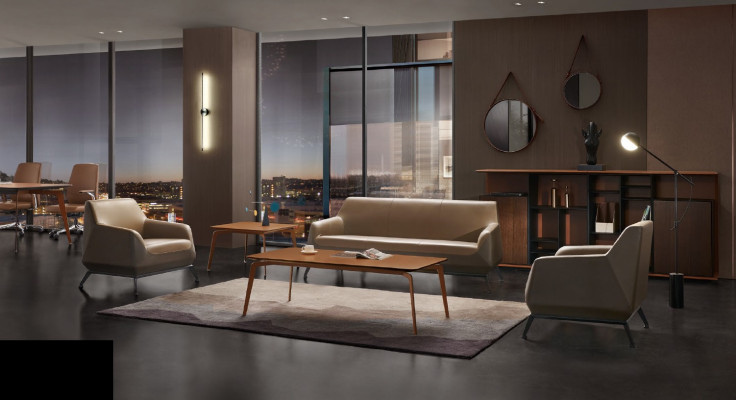 Sofa Ontwerp Bankstellen Beklede Banken Lederen Relax Moderne Nieuw 3 Zits