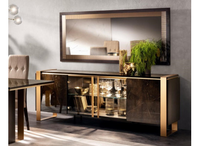 Kommode Sideboard Kommoden Sideboards Woonkamer Barok Dressoir Spiegel Nieuw