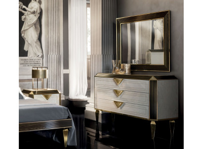 Ladekast kast spiegel design meubels luxe kapstok 2-delige set arredoclassic