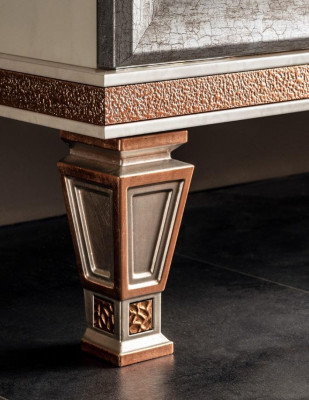 Vitrinekast Vitrines woonkamer kijkkasten Design Barok Rococo hout nieuw