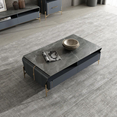 Salontafel dressoir 2-delig woonkamer tafel lowboard meubels wandkasten