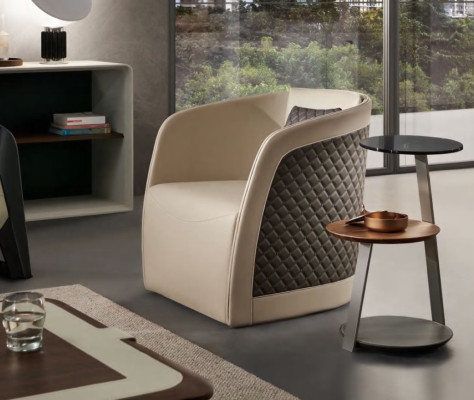 Fauteuil Lounge Luxe TV Club Gestoffeerde Stoel Stoel Ontwerp Bank