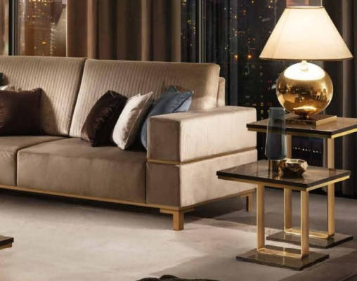 Edele design salontafel bijzettafel bank woonkamer tafel tafels roestvrij staal