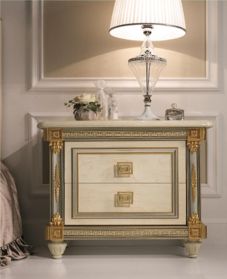 Ontwerp nachtkastje console bijzettafels slaapkamer hout luxe consoles nieuw