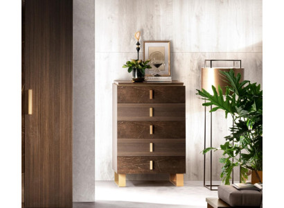 Kommode Dressoir Ladenkast Ladekasten 5 Lades Hoge kast Kast Hout Nieuw