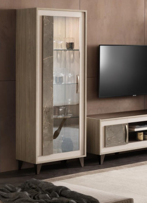 Vitrine Glazen kast Plank Boekenkast Woonkamerkast Kast Meubels Planken Woonkamer