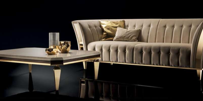 Edler Design Salontafel Bijzettafel Woonkamer Tafel Hout Tafels arredoclassic