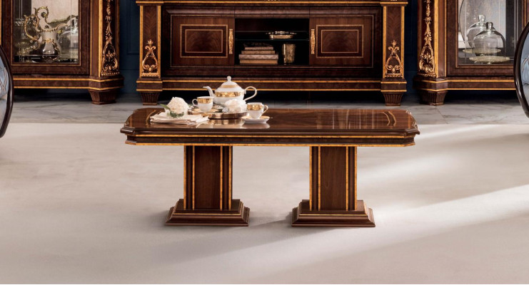 Salontafel Elegant design Woonkamer Bank Tafels Barok Rococo