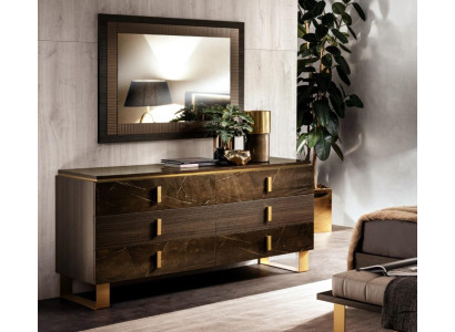 Ladekast Kast Hoge kast Ontwerp ladekasten Kasten Tafel Meubels 6 laden