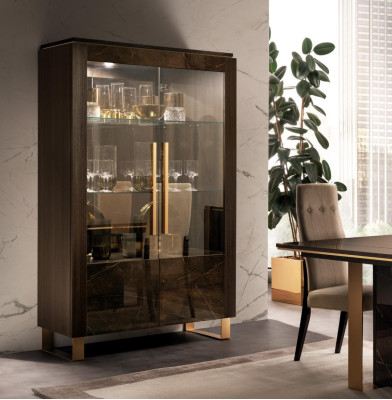 Luxury vitrine vitrinekasten kasten Italiaanse stijl meubels arredoclassic